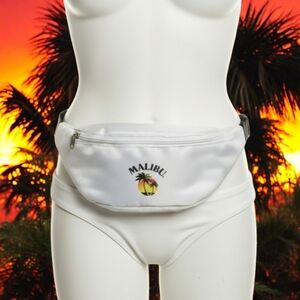 MALIBU Rum White Fanny Pack